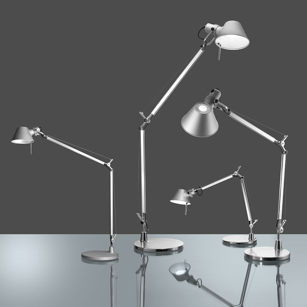 Tolomeo Tavolo steht für erstklassige Verarbeitung, maximale Flexibilität, beste Lichtqualität und einen enormen Einsatzradius. 