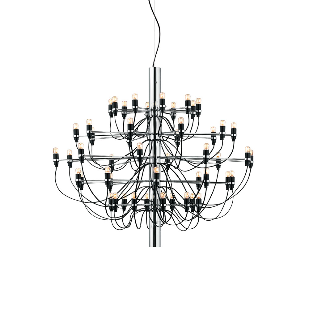 FLOS 2097 Kronleuchter 50 bei lampenonline.de FLOS 2097/50 - 880 mm H / 1000 mm B / 1000 mm T mit 50 Lichtquellen 