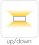 Wandleuchte Up-Down