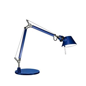 Artemide Tolomeo Micro Tavolo Tischleuchte mit Fuß Blau +++ Rückläufer +++ bei lampenonline.de