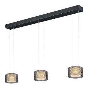Bankamp Grand Groove 2245 flex LED-Pendelleuchte 3-flammig bei lampenonline.de