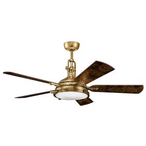 Elstead Lighting Hatteras Bay Deckenventilator mit Beleuchtung bei lampenonline.de