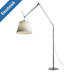 Artemide Stehleuchte Tolomeo Mega 42 Terra dimmbar Body Aluminium-Schirm Pergamentpapier bei lampenonline.de