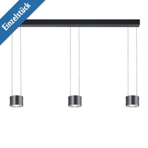 Bankamp LED-Pendelleuchte Impulse flex 2223 Anthrazit matt 3-flammig bei lampenonline.de