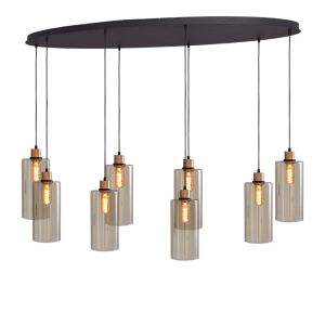 Masterlight Ortona Pendelleuchte 8-flammig oval bei lampenonline.de