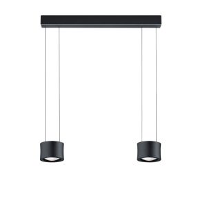 Bankamp Impulse flex F2295 LED-Pendelleuchte 2-flammig Schwarz bei lampenonline.de