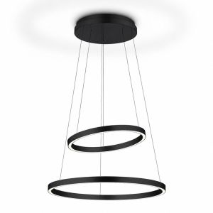 Knapstein Lora-P LED-Pendelleuchte Schwarz +++ Musterleuchte +++ bei lampenonline.de