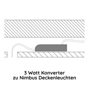 Nimbus Konverter 3W zu Deckenleuchten bei lampenonline.de