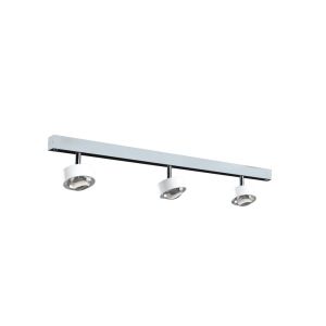Top Light Puk Mini Choice Turn Deckenstrahler 3-flammig-Weiß matt/Chrom-Linse klar bei lampenonline.de