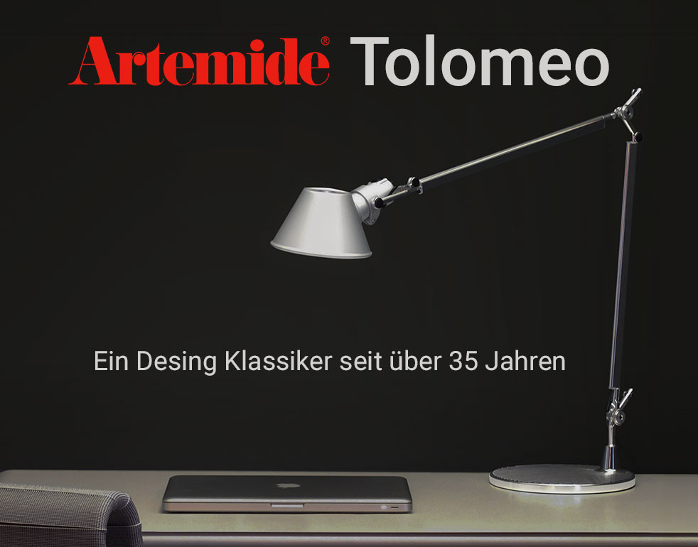 Artemide Tolomeo ein Design Klassiker seit &uuml;ber 35 Jahren