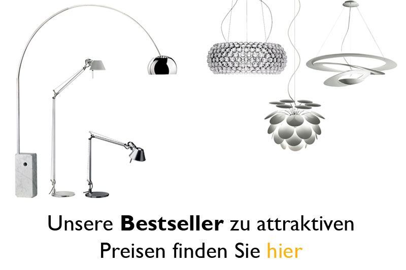 Leuchten Bestseller von Artemide, Bankamp, Oligo Plus, Occhio, Escale, Bopp-Leuchten, Baltensweiler, Oligo, Luce Elevata, Lumina und andere