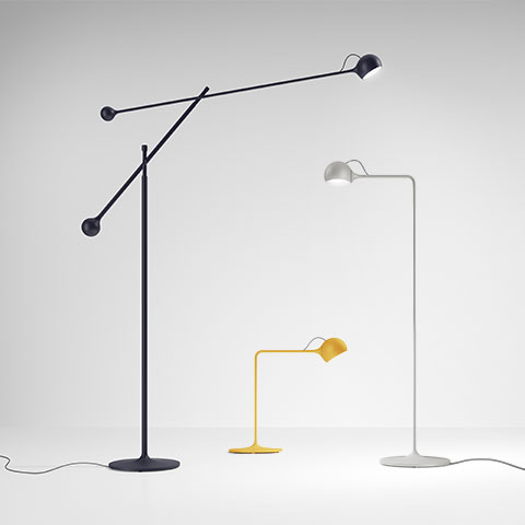 Ixa von Artemide - LED-Tisch-, Steh- und Wandleuchten in vielen Größen und Varianten
