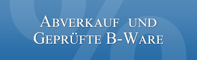 Abverkauf und geprüfte B-Ware von vielen Markenherstellern bei lampenonline.de kaufen